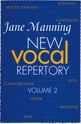 Cover for New Vocal Repertory 2