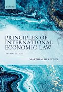 Cover for Principles of International Economic Law