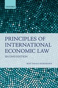 Cover for Principles of International Economic Law