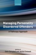 Cover for Managing Personality Disordered Offenders