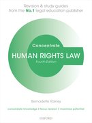 Cover for Human Rights Law Concentrate