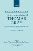 Cover for Correspondence of Thomas Gray