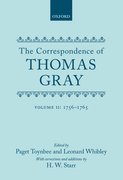 Cover for Correspondence of Thomas Gray