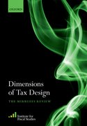 Cover for Dimensions of Tax Design
