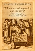 Cover for 'All manner of ingenuity and industry' - 9780198795391