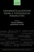 Cover for Grammaticalization from a Typological Perspective