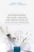 Cover for International Refugee Law and the Protection of Stateless Persons