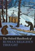 Cover for The Oxford Handbook of Russian Religious Thought