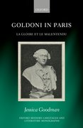 Cover for Goldoni in Paris