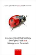 Cover for Unconventional Methodology in Organization and Management Research