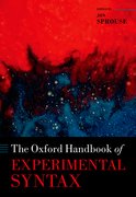 Cover for The Oxford Handbook of Experimental Syntax - 9780198797722