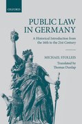 Cover for Public Law in Germany