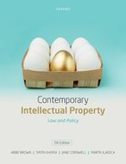 Cover for Contemporary Intellectual Property