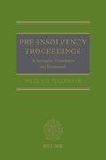 Cover for Pre-Insolvency Proceedings