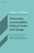 Cover for Democratic Accountability, Political Order, and Change