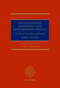 Cover for International Copyright and Neighbouring Rights