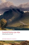 Cover for Scottish Poetry, 1730-1830 - 9780198803553