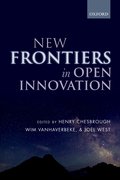 Cover for New Frontiers in Open Innovation