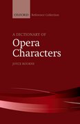 Cover for A Dictionary of Opera Characters