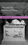 Cover for pax and the Politics of Peace