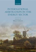 Cover for International Arbitration in the Energy Sector