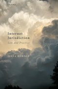 Cover for Internet Jurisdiction Law and Practice - 9780198806929