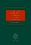 Cover for The Law of Private Investment Funds