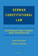 Cover for German Constitutional Law