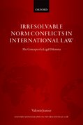 Cover for Irresolvable Norm Conflicts in International Law