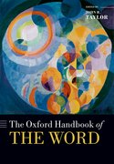 Cover for The Oxford Handbook of the Word
