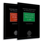 Cover for Oxford Principles of English Law