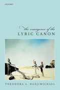 Cover for The Emergence of the Lyric Canon