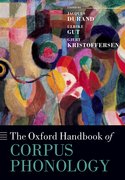 Cover for The Oxford Handbook of Corpus Phonology