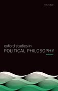 Cover for Oxford Studies in Political Philosophy Volume 4