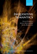 Cover for Inquisitive Semantics