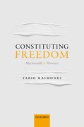 Cover for Constituting Freedom