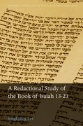 Cover for A Redactional Study of the Book of Isaiah 13-23
