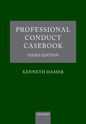 Cover for Professional Conduct Casebook