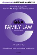 Cover for Concentrate Questions and Answers Family Law