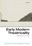 Cover for Early Modern Theatricality