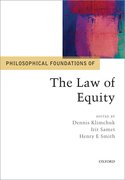 Cover for Philosophical Foundations of the Law of Equity