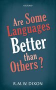 Cover for Are Some Languages Better than Others?