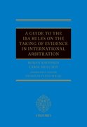 Cover for A Guide to the IBA Rules on the Taking of Evidence in International Arbitration