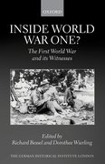 Cover for Inside World War One?