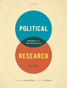 Cover for Political Research