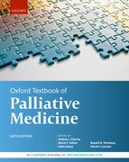 Cover for Oxford Textbook of Palliative Medicine - 9780198821328