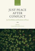 Cover for Just Peace After Conflict