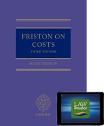 Cover for Friston on Costs