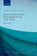 Cover for Multinational Enterprises and the Law - 9780198824145