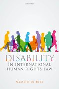 Cover for Disability in International Human Rights Law